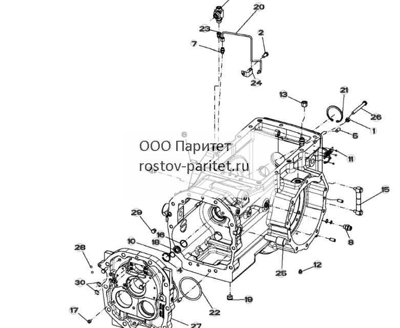 ГРУППА КАРТЕРА КОРОБКИ ПЕРЕДАЧ В БЛОКЕ С ТРАНСМИССИЕЙ (YZ91439) (НЕ MFWD) (PRT) MRTPSN1SB - ST305155 286.jpg